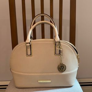 Cream Anne Klein hand bag
